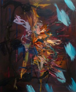 Dancer, 2011, oil on canvas, 183cm x 153cm